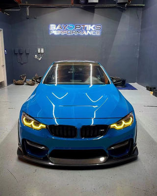 Για την BMW M3 M4 F80F82 Carbon Fiber Body Kit M3 M4 F80F82 Αναβαθμισμένο Carbon Fiber Front Lip Front Spoiler
