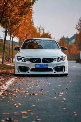 Για την BMW M3 M4 F80F82 Carbon Fiber Body Kit M3 M4 F80F82 Αναβαθμισμένο Carbon Fiber Front Lip Front Spoiler