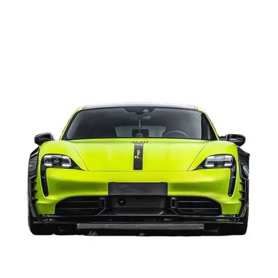 Για το Porsche Taycan Wide-body Kit Το Taycan αναβαθμίζει το PD με στυλ Carbon Fiber Front Lip Diffuser Spoiler Side Skirt Wheel Arch
