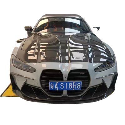 Για BMW G80 G82M3 M4 Carbon Fiber Body Kit G80 G82M3 M4 Αναβαθμισμένο Paktechz Style Μπροστά χείλη Diffuser Spoiler Hood