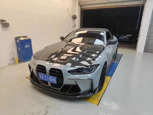 Για BMW G80 G82M3 M4 Carbon Fiber Body Kit G80 G82M3 M4 Αναβαθμισμένο Paktechz Style Μπροστά χείλη Diffuser Spoiler Hood