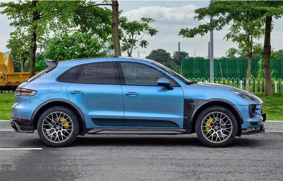 Για την Porsche Mancan Carbon Fiber Body Kit Η Mancan αναβαθμίζει το CMST στυλ Carbon Fiber Front Lip Diffuser Spoiler Widebody Kit