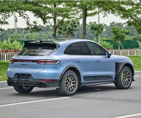 Για την Porsche Mancan Carbon Fiber Body Kit Η Mancan αναβαθμίζει το CMST στυλ Carbon Fiber Front Lip Diffuser Spoiler Widebody Kit
