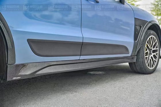 Για την Porsche Mancan Carbon Fiber Body Kit Η Mancan αναβαθμίζει το CMST στυλ Carbon Fiber Front Lip Diffuser Spoiler Widebody Kit
