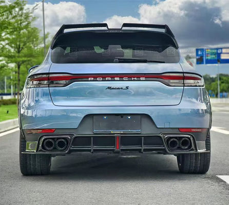 Για την Porsche Mancan Carbon Fiber Body Kit Η Mancan αναβαθμίζει το CMST στυλ Carbon Fiber Front Lip Diffuser Spoiler Widebody Kit