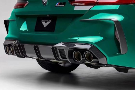 Για BMW M8 Carbon Fiber Body Kit M8 Upgraded Vors Style Carbon Fiber Front Lip Diffuser Spoiler Side Skirt Body Kit Ηλεκτρονική συσκευή για την προετοιμασία του σώματος