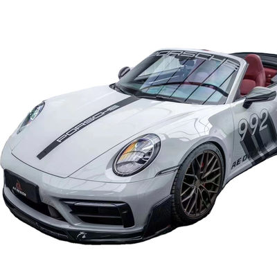 Για την Porsche 992s Carbon Fiber Body Kit 992s AE Στυλ ξηρό Carbon Fiber Front Lip Diffuser Σπόιλερ Πλευρική Φούστα