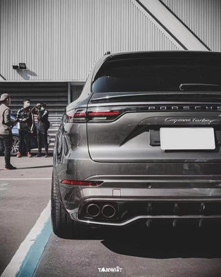 Cayenne Porsche Body Kit στεγνό διάχυμα χείλων από ανθρακονήματα MTR