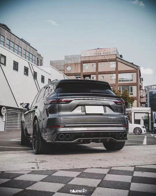 Cayenne Porsche Body Kit στεγνό διάχυμα χείλων από ανθρακονήματα MTR
