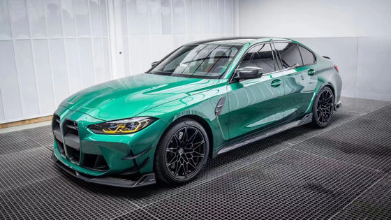 Για BMW G80 G82 M3 M4 Carbon Fiber Body Kit G80 G82 M3 M4 Αναβαθμισμένο στυλ AE Front Lip Diffuser Spoiler Side Skirt Body Kit