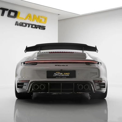 Επισκευή Porsche 992 Body Kit BS Style Turbo Widebody Diffuser Spoiler ξηρό υλικό από ανθρακονήματα