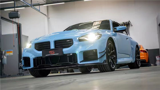 Για BMW M2 G87 Carbon Fiber Body Kit M2 G87 Αναβαθμισμένο στυλ AE Carbon Fiber Front Lip Diffuser