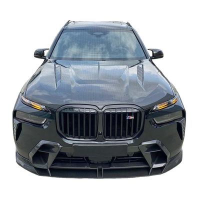 Για BMW X7 Κιτ σώματος από ανθρακονήματα X7 Αναβαθμισμένο κιτ σώματος από ανθρακονήματα με πρόχειρο διάχυτο χείλη Spoiler Hood