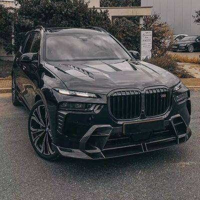 Για BMW X7 Κιτ σώματος από ανθρακονήματα X7 Αναβαθμισμένο κιτ σώματος από ανθρακονήματα με πρόχειρο διάχυτο χείλη Spoiler Hood