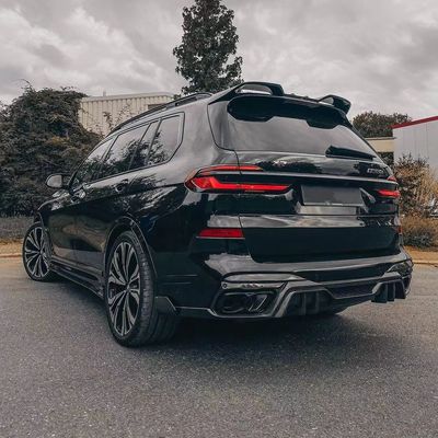 Για BMW X7 Κιτ σώματος από ανθρακονήματα X7 Αναβαθμισμένο κιτ σώματος από ανθρακονήματα με πρόχειρο διάχυτο χείλη Spoiler Hood