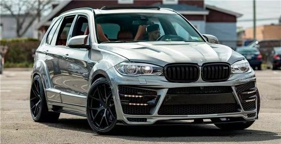 Για BMW X5 X5M Wide-body Kit X5 X5M Αναβαθμισμένο RD Carbon Fiber Style Μπροστά και πίσω