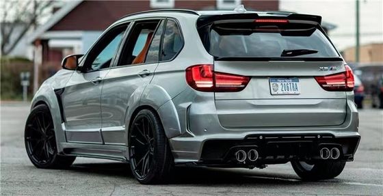 Για BMW X5 X5M Wide-body Kit X5 X5M Αναβαθμισμένο RD Carbon Fiber Style Μπροστά και πίσω