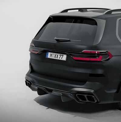 Για την BMW X7 Carbon Fiber Body Kit X7 Carbon Fiber Front Lip Diffuser Spoiler Hood Side Skirt Wide Body Kit