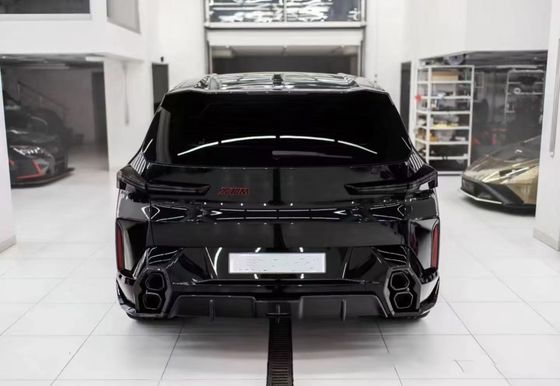 Για την BMW XM Carbon Fiber Widebody Kit XM Upgrades RNG στυλ Carbon Fiber Front Lip Diffuser Wheel Arch Spoiler Hood Wide Body
