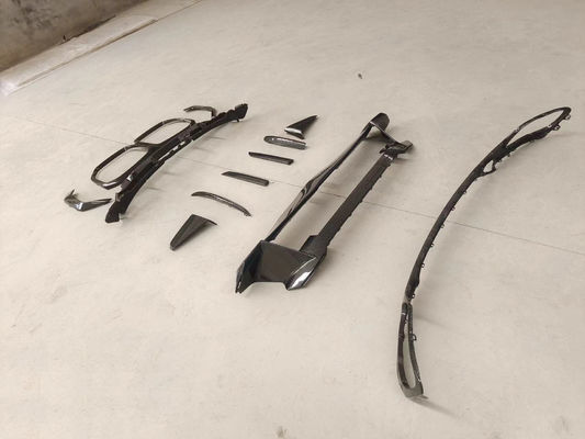 Για την BMW X7 Carbon Fiber Body Kit X7 OEM Style Carbon Fiber Front Lip Diffuser Μεγάλο Light Shade Body Kit