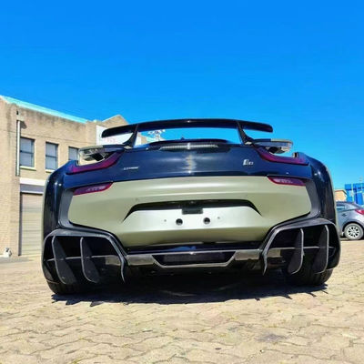 Για BMW I8 Carbon Fiber Body Kit I8 Carbon Fiber Front Lip Diffuser Spoiler Side Skirt