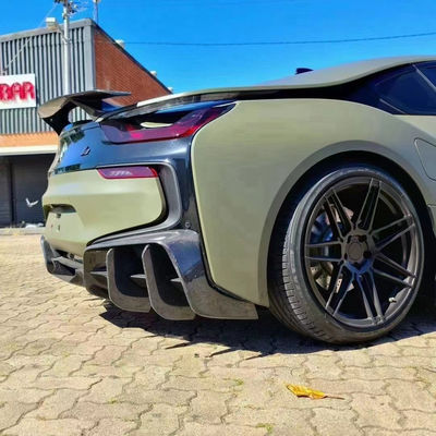 Για BMW I8 Carbon Fiber Body Kit I8 Carbon Fiber Front Lip Diffuser Spoiler Side Skirt