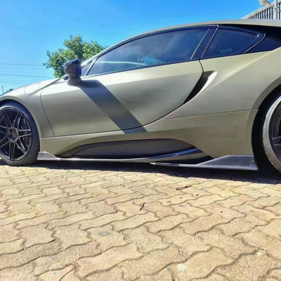 Για BMW I8 Carbon Fiber Body Kit I8 Carbon Fiber Front Lip Diffuser Spoiler Side Skirt