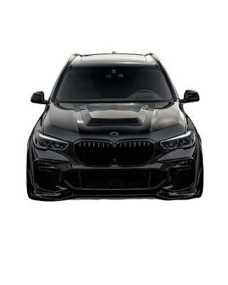 Για BMW X5 G05 F95 Carbon Fiber Widebody Kit X5 G05 F95 Carbon Fiber Front Lip Diffuser Spoiler Wide-body Kit