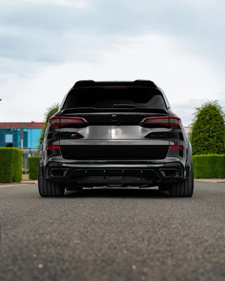 Για BMW X5 G05 F95 Carbon Fiber Widebody Kit X5 G05 F95 Carbon Fiber Front Lip Diffuser Spoiler Wide-body Kit