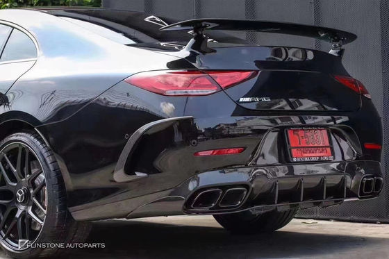 Πωλήσεις 2018-2022 για Mercedes CLS300 CLS350 W257 Carbon Fiber Body Kit CLS Carbon Fiber Front Scoop Spoiler Rear Diffuser