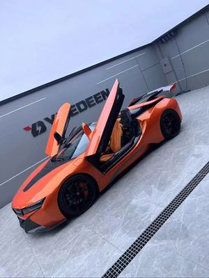 I8 BMW Car Body Kit 2018 - 2019 Καρβονιδιακή ίνες σπόιλερ μπροστινό προφυλακτήρα σπόιλερ πτέρυγα