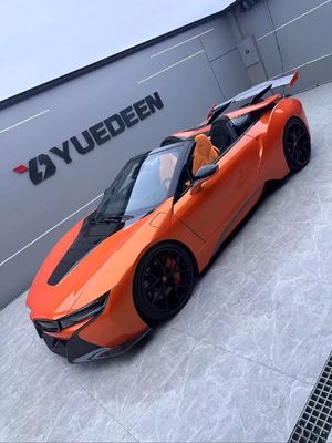 I8 BMW Car Body Kit 2018 - 2019 Καρβονιδιακή ίνες σπόιλερ μπροστινό προφυλακτήρα σπόιλερ πτέρυγα