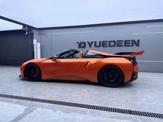 I8 BMW Car Body Kit 2018 - 2019 Καρβονιδιακή ίνες σπόιλερ μπροστινό προφυλακτήρα σπόιλερ πτέρυγα