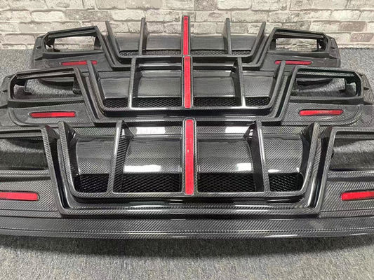 Ζεστή πώληση Gla45 Gla260 X156 Carbon Fiber Body Kit Gla45 Carbon Fiber Rear Diffuser 2014-2019