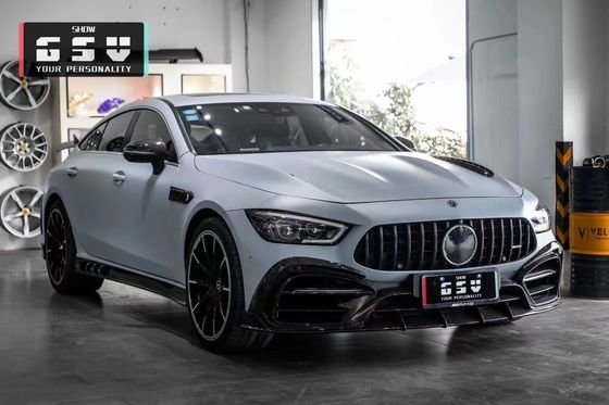 Για την Mercedes AMG GT50 53 63 Carbon Fiber Body Kit AMG GT50 53 63 Αναβαθμισμένο Top Style Carbon Fiber Front Lip Diffuser Spoiler