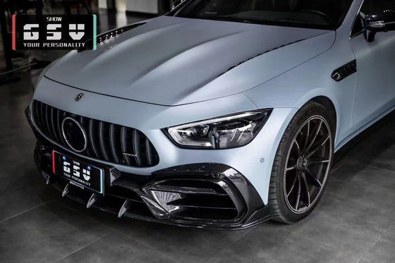 Για την Mercedes AMG GT50 53 63 Carbon Fiber Body Kit AMG GT50 53 63 Αναβαθμισμένο Top Style Carbon Fiber Front Lip Diffuser Spoiler