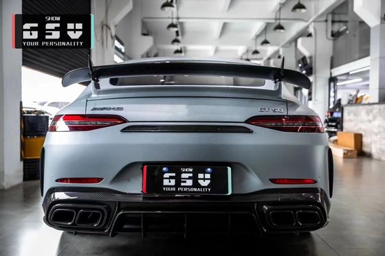 Για την Mercedes AMG GT50 53 63 Carbon Fiber Body Kit AMG GT50 53 63 Αναβαθμισμένο Top Style Carbon Fiber Front Lip Diffuser Spoiler