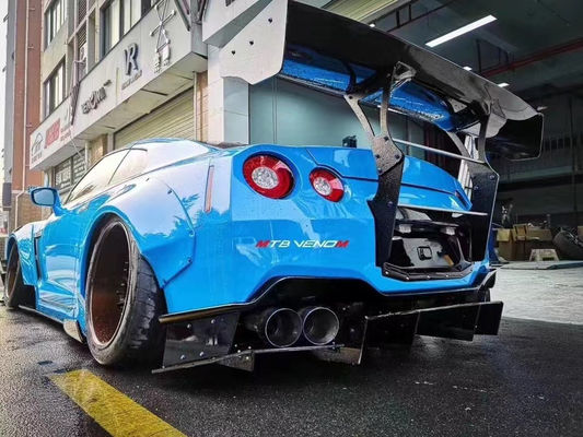 Καυτό 2022 Προϊόντα GTR R35wide Bodyki Body Kit για Nissan GTR R35 Μπροστά και πίσω προφυλακτήρα Spoiler