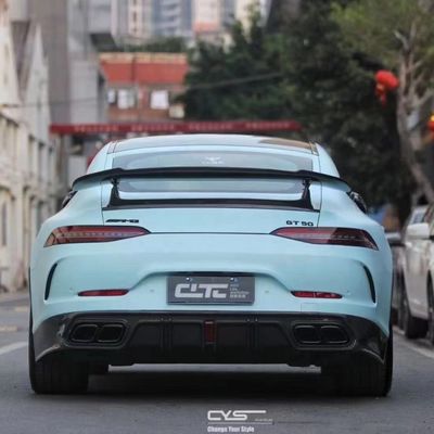 Συσκευές αυτοκινήτου για Mercedes-Benz AMG GT50 GT53 Carbon Fiber Body Kit GT50 GT53 Gt63 Carbon Fiber Diffuser Carbon Fiber Spoiler