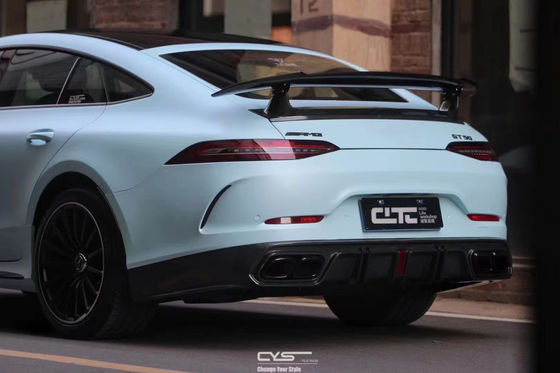Συσκευές αυτοκινήτου για Mercedes-Benz AMG GT50 GT53 Carbon Fiber Body Kit GT50 GT53 Gt63 Carbon Fiber Diffuser Carbon Fiber Spoiler