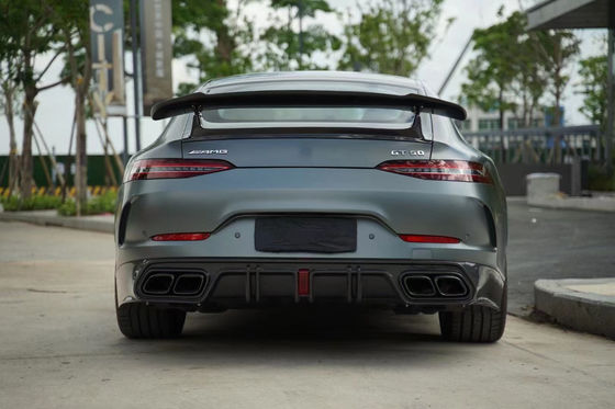 Συσκευές αυτοκινήτου για Mercedes-Benz AMG GT50 GT53 Carbon Fiber Body Kit GT50 GT53 Gt63 Carbon Fiber Diffuser Carbon Fiber Spoiler