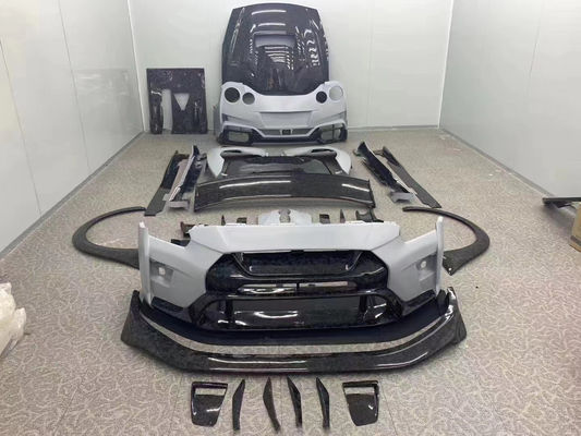 Για το Nissan GTR Body Kit το GTR R35 αναβαθμίζει το VARIS-style Carbon Fiber Front και Rear Bumper Spoiler Body Kit