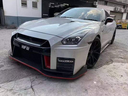 200MM Nissan Gtr Body Kit 2008 - 2020 Nissan Μπροστά Προφυλακτήρα Προφυλακτήρα Κάλυψη Μηχανής Σπόιλερ