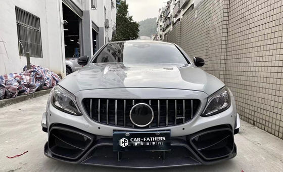 Νέο προϊόν για την Mercedes W205 AMG C63 Coupé Κουτί σώματος C63 Coupé Αναβαθμισμένο IMP στυλ Μπροστά προφυλακτήρα