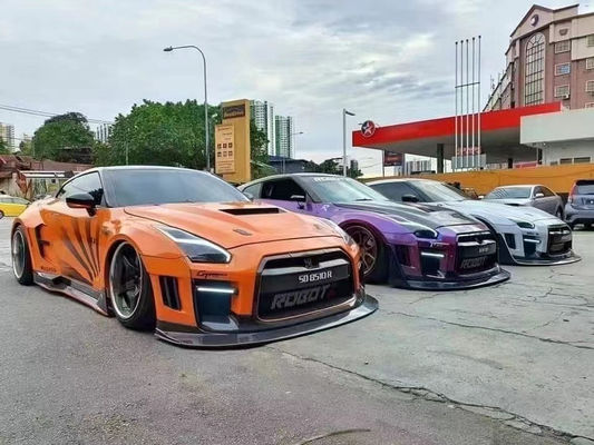 Προσαρμοσμένο 2022 Nissan Body Kit Μπροστά και πίσω GTR R35 Car Bumper Covers