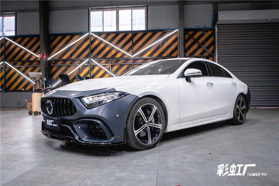 Για την Mercedes CLS300 CLS350 W257 Κουτί σώματος CLS300 CLS350 Αναβαθμισμένα εμπρός και πίσω προφυλακτήρες τύπου GT63S