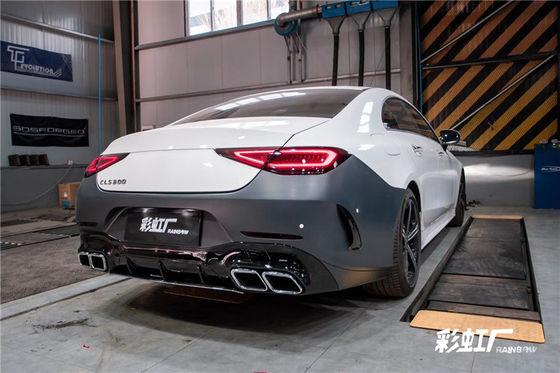Για την Mercedes CLS300 CLS350 W257 Κουτί σώματος CLS300 CLS350 Αναβαθμισμένα εμπρός και πίσω προφυλακτήρες τύπου GT63S