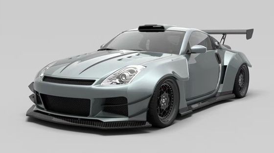 Αερομαχαίρι FRP Nissan 350z Wide Body Kit Πλευρές φούστες OEM μπροστινό και πίσω προφυλακτήρα