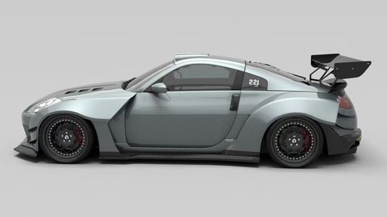Αερομαχαίρι FRP Nissan 350z Wide Body Kit Πλευρές φούστες OEM μπροστινό και πίσω προφυλακτήρα