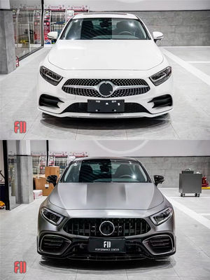 Για την Mercedes CLS300 CLS350 W257 Κουτί σώματος CLS300 CLS350 Αναβαθμισμένα εμπρός και πίσω προφυλακτήρες τύπου GT63S